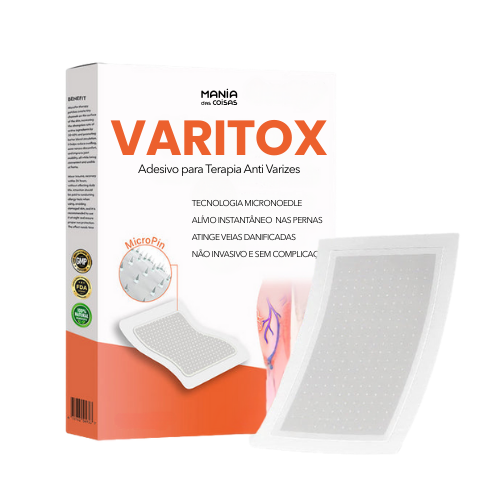 VARITOX - Adesivo para Terapia Anti Varizes