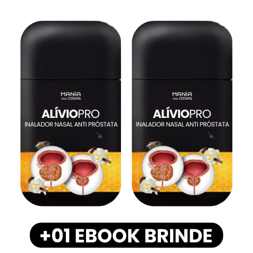 ALÍVIOPRO - Inalador Nasal Anti Próstata