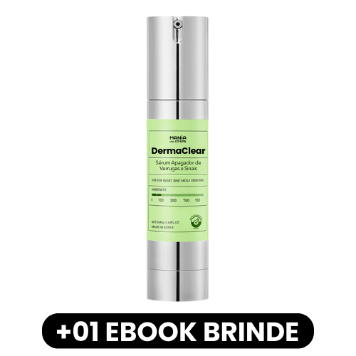DermaClear - Sérum Apagador de Verrugas e Sinais