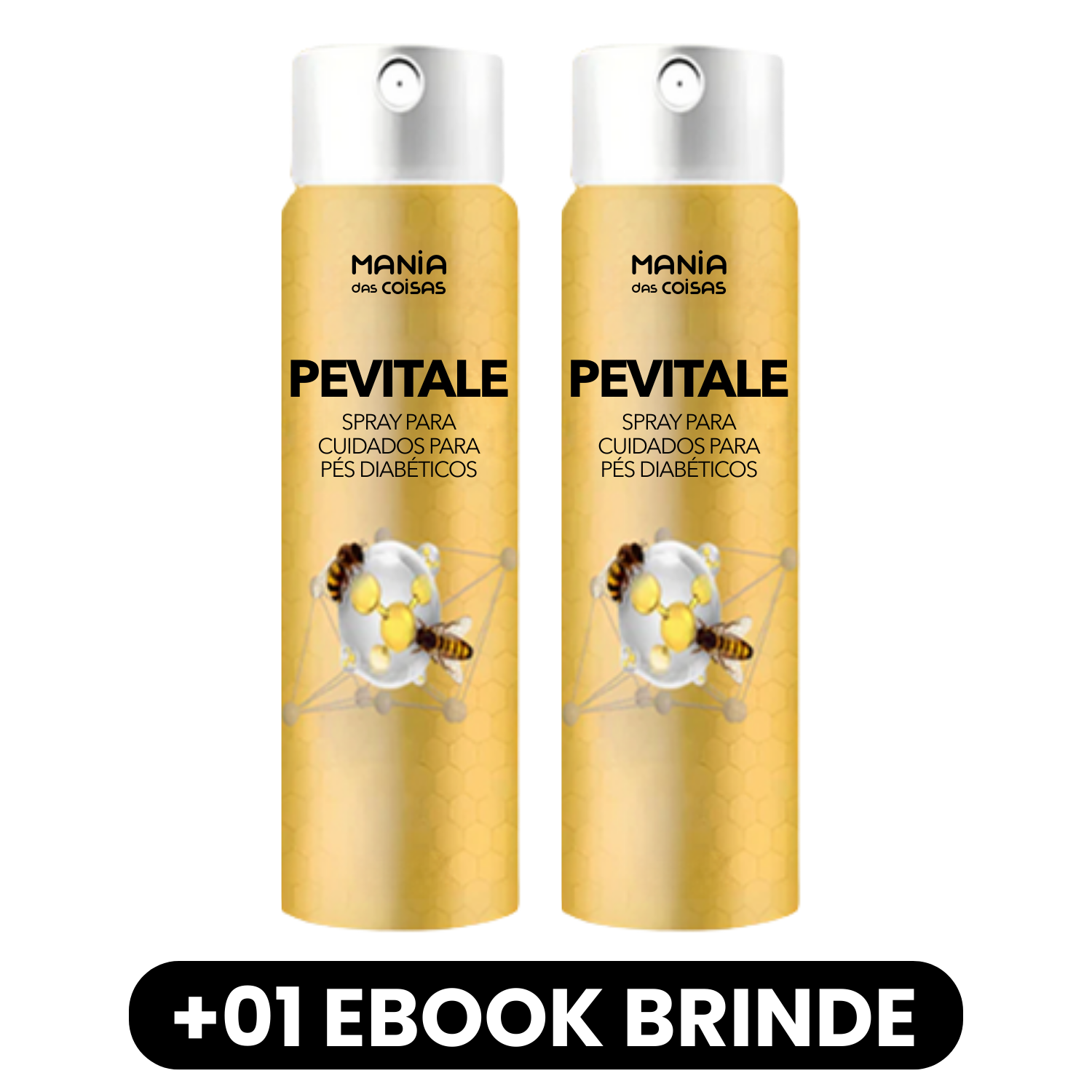 PEVITALE - Spray para Cuidados para Pés Diabéticos