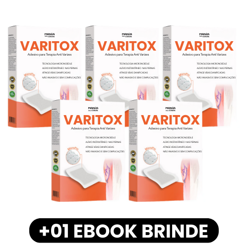 VARITOX - Adesivo para Terapia Anti Varizes