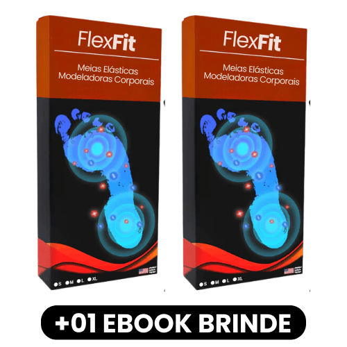FlexFit - Meias Elásticas Modeladoras Corporais (2 UNID.) - Mania das CoisasFlexFit - Meias Elásticas Modeladoras Corporais (2 UNID.)Mania das Coisas