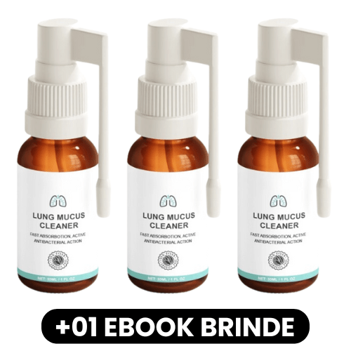 LUNG - Spray de Limpeza Pulmonar - Mania das CoisasLUNG - Spray de Limpeza PulmonarMania das Coisas