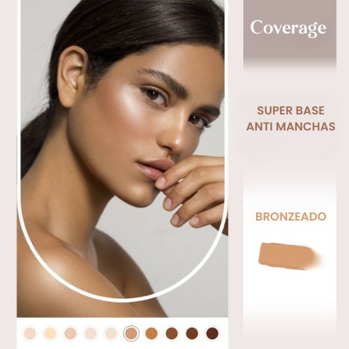 KIT 02 Unid. Coverage - Super Base Anti Manchas - Mania das CoisasKIT 02 Unid. Coverage - Super Base Anti ManchasMania das Coisas